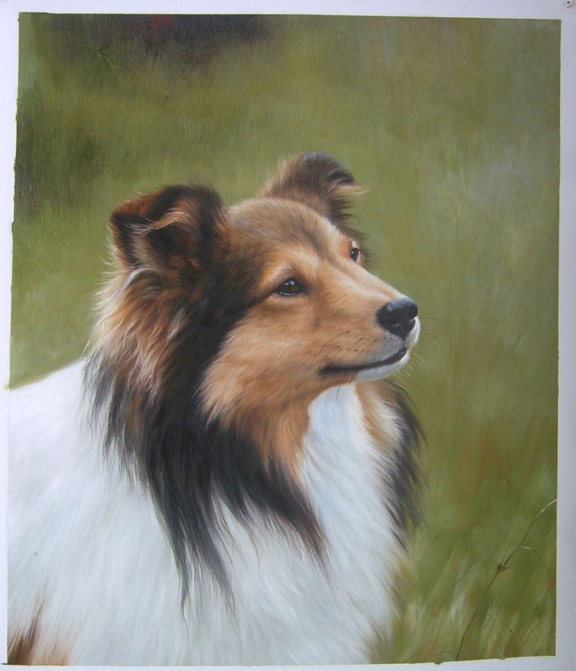 Pet Oil Portrait